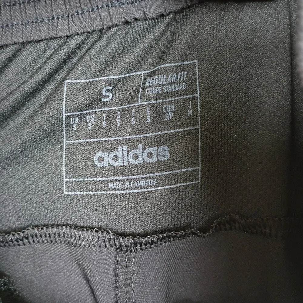 Adidas Aeroready Mens Small Black Athletic Training Shorts Zipper Pockets S‎